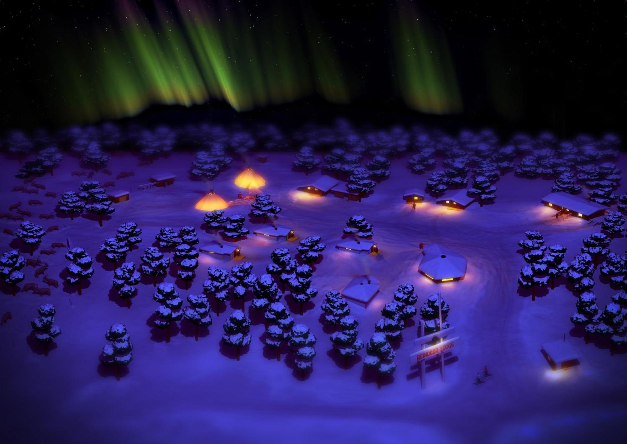 Reindeer Lodge Jukkasjärvi Kültér fotó